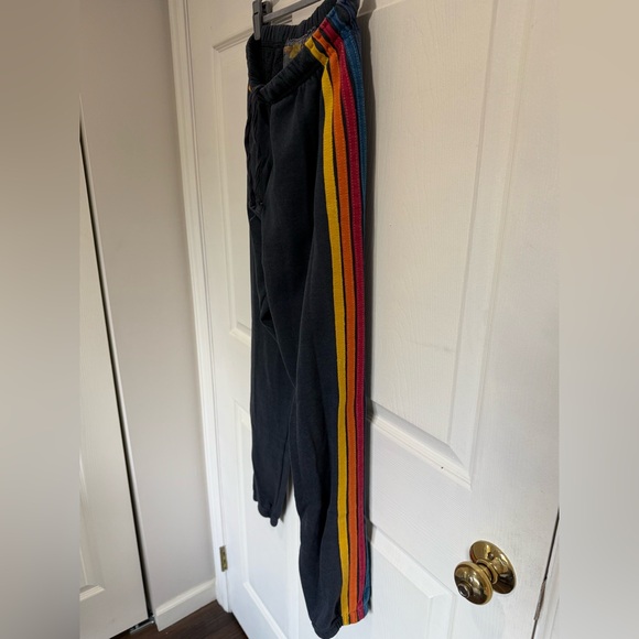 viator Nation 5 Stripe Sweatpants - Charcoal - size M - NWOT - Picture 2 of 9